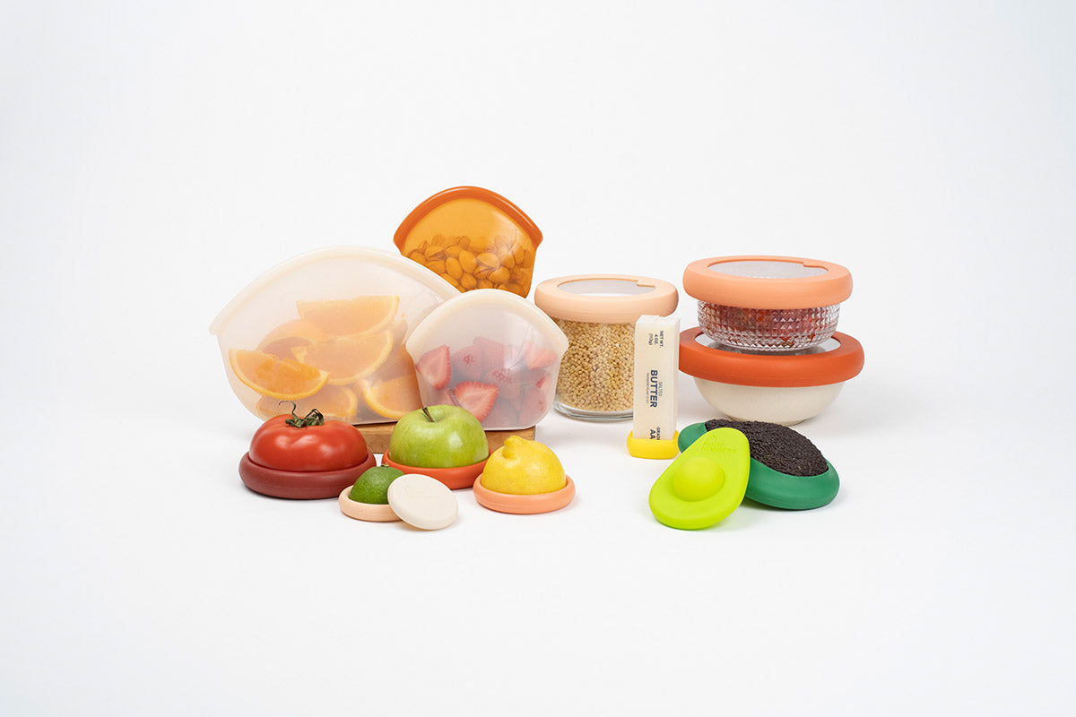 Food Huggers Reusable Silicone Food Covers - SK Collection