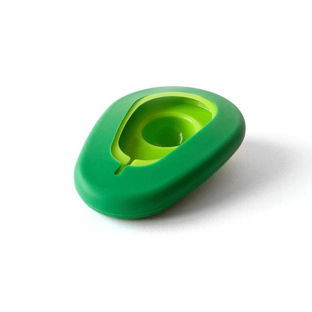 Set of two avocado huggers one inside the other the perfect alternative to plastic wrap