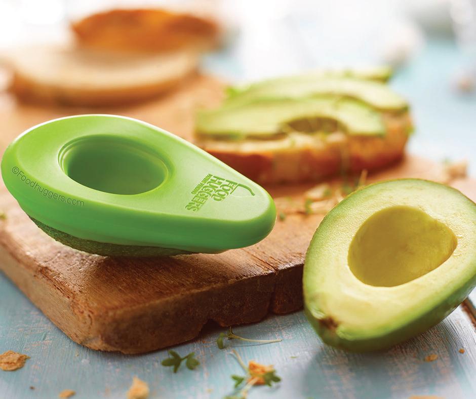 Avocado Huggers - Set of Two Reusable Silicone Avocado Savers – Food Huggers